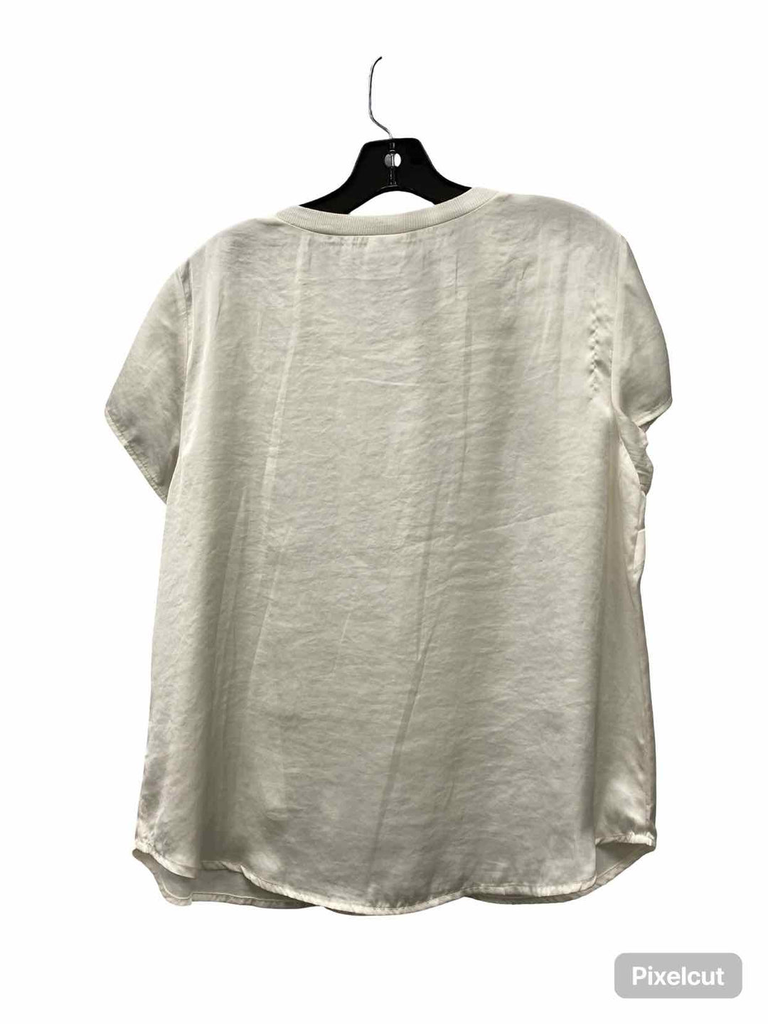 Cabi Size M White Short Sleeve Shirts