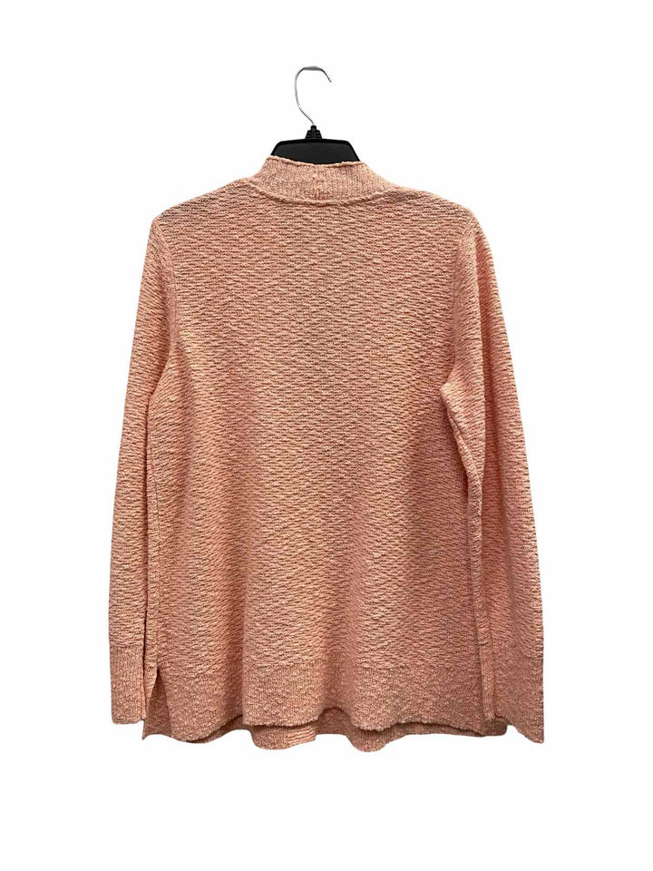 J Jill Size L Pink 62% Cotton Sweater