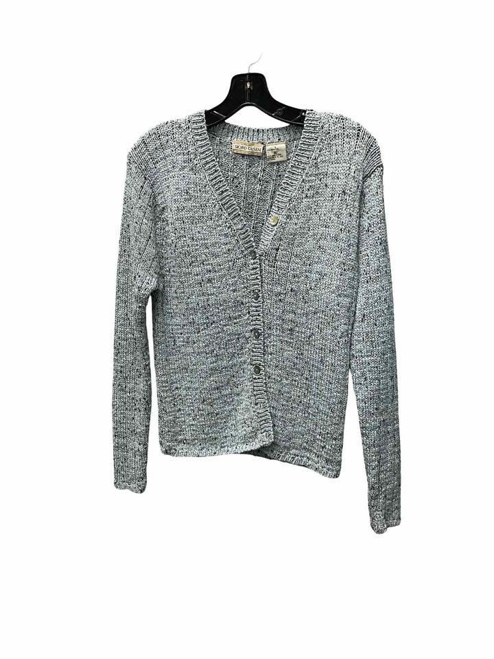 Sigrid Olsen Size L Blue 11% Cotton Sweater