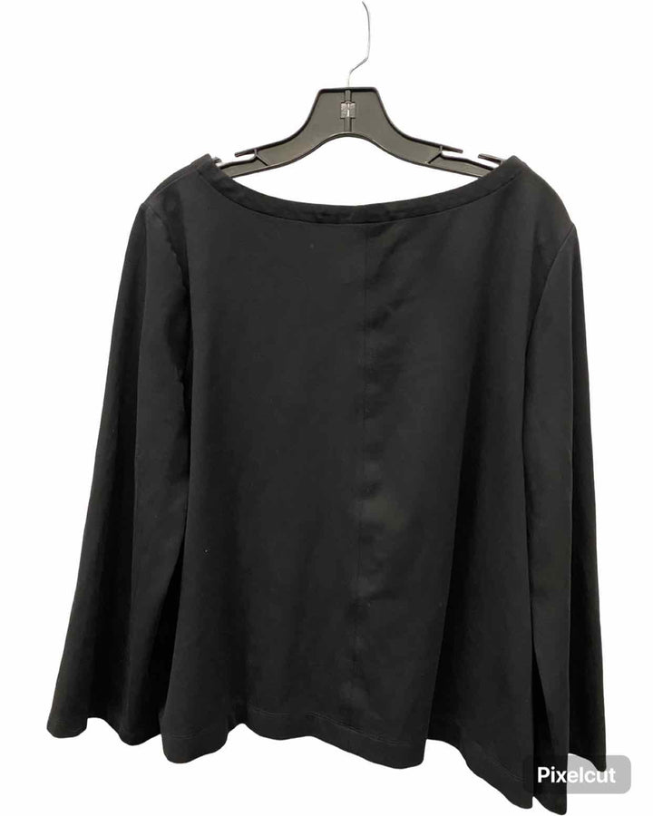 Chico's Size 3(16-18) Black Long Sleeve Shirts
