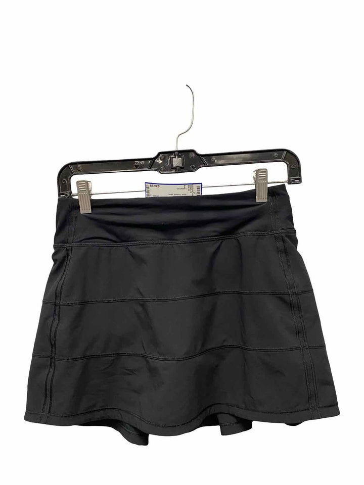 Lululemon Size 2 Black Pleated Athletic Shorts