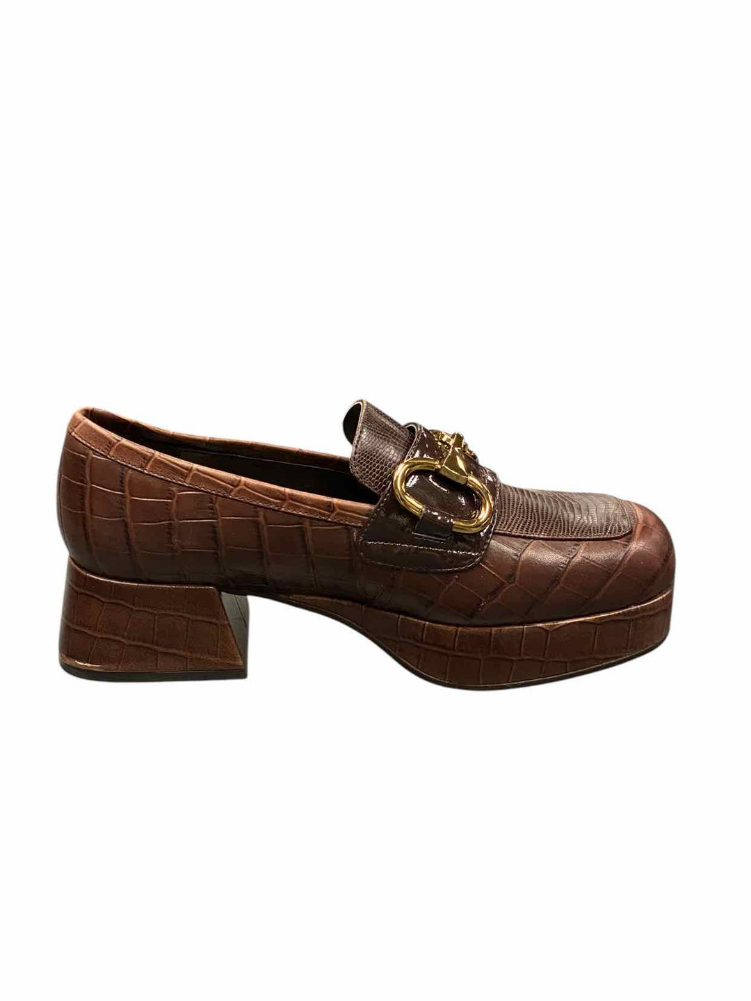 Jeffrey Campbell Shoe Size 6.5 Brown Loafers