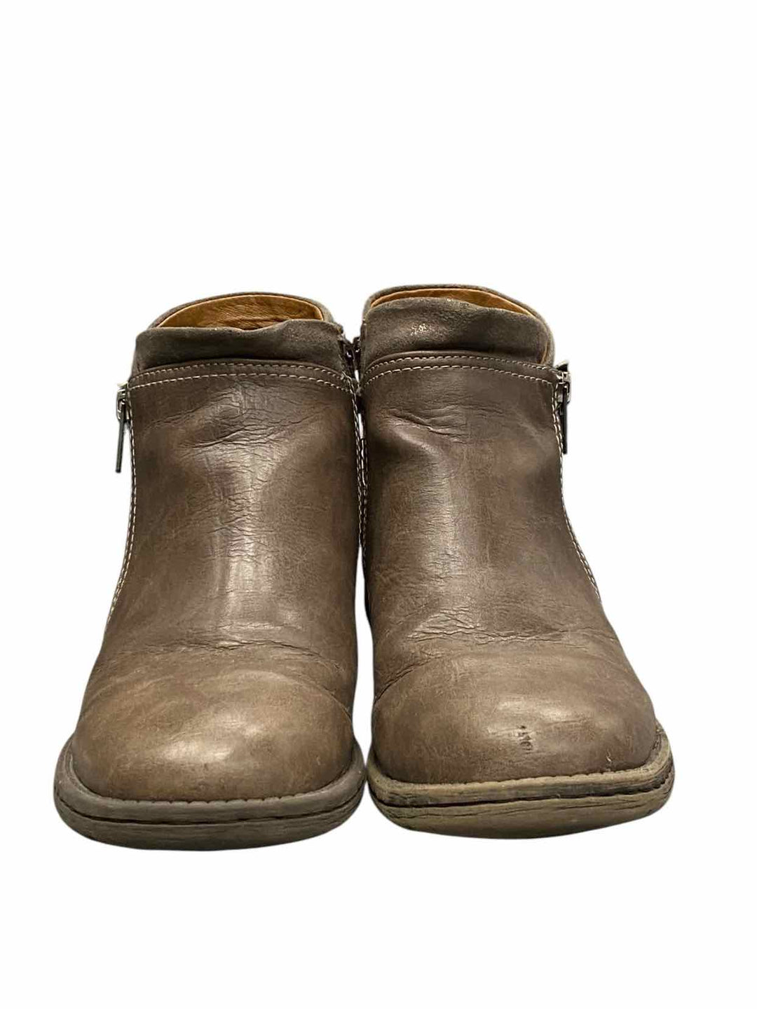 Sofft Shoe Size 7.5 Taupe Manmade Boots(Ankle)