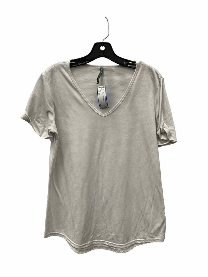 Gap Size L Gray Athletic Short Sleeve