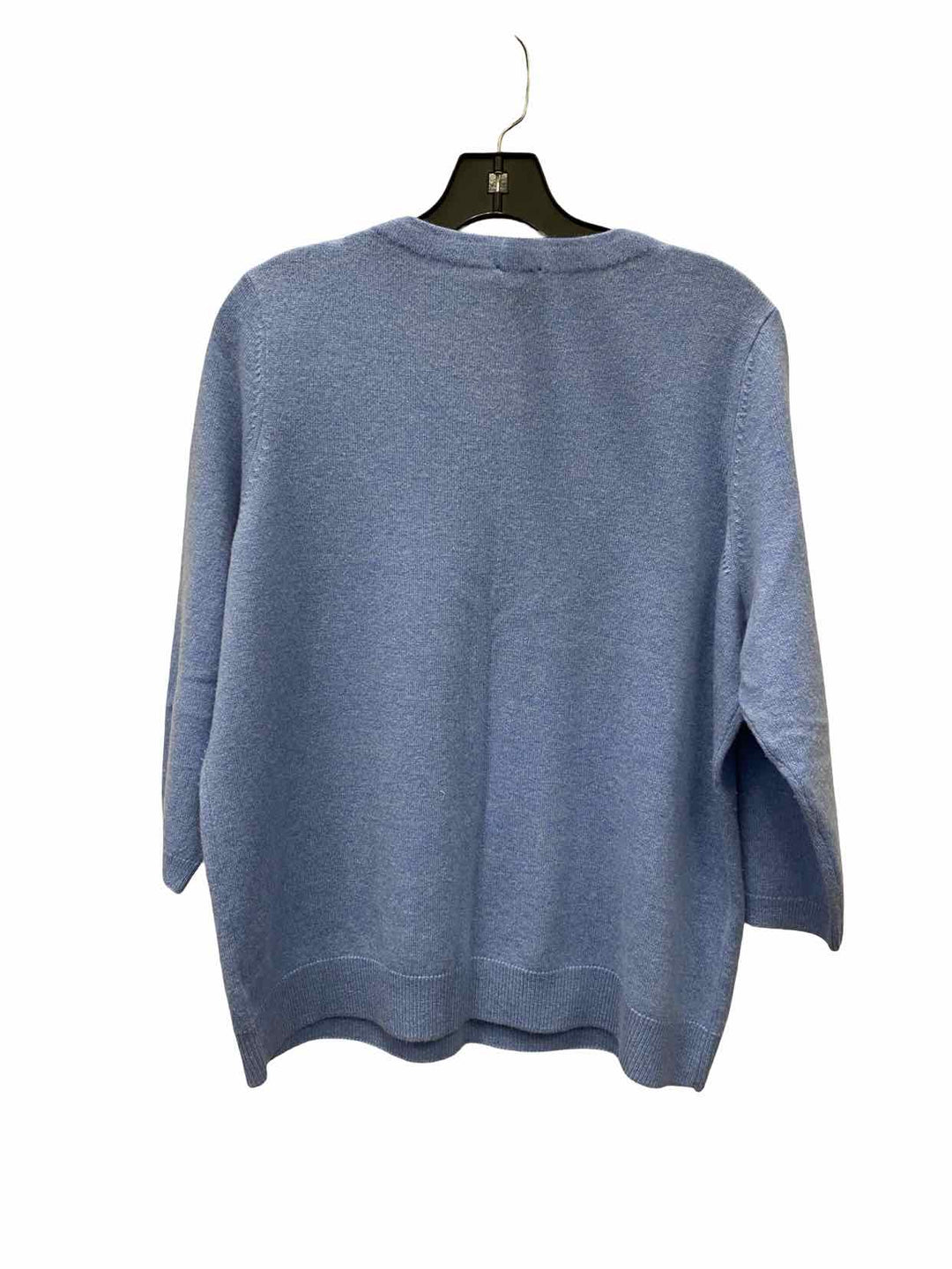 Talbots Size 2X Blue 100% cashmere Sweater