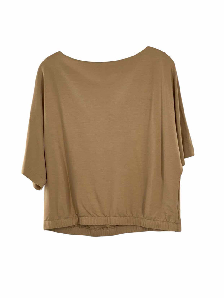 Ann Taylor Size M Tan Short Sleeve Shirts