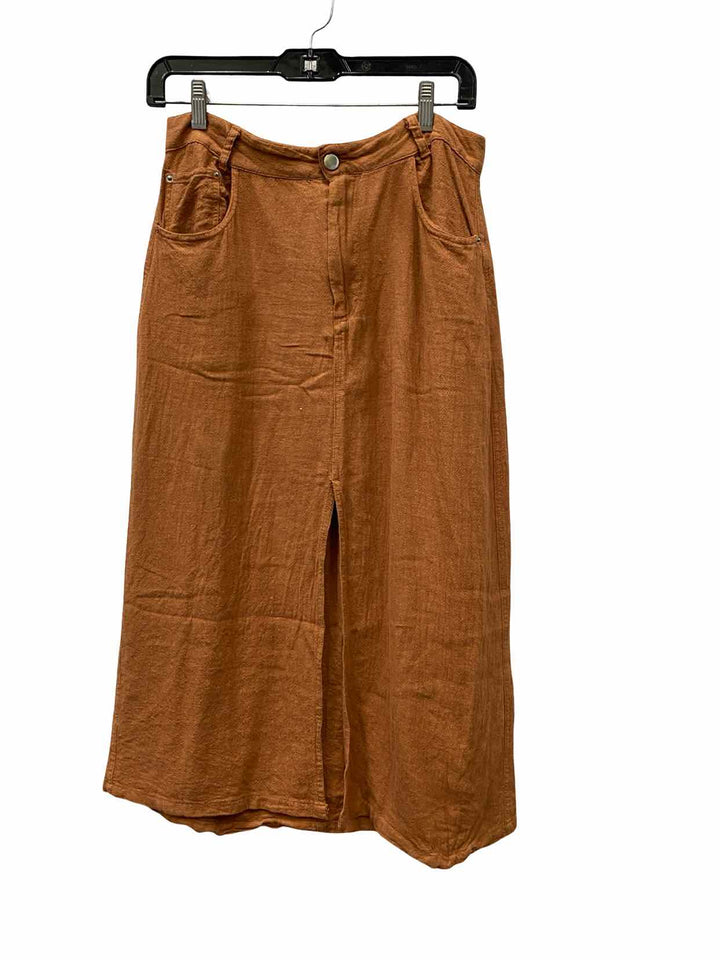 WeWoreWhat Size M Brown Skirt