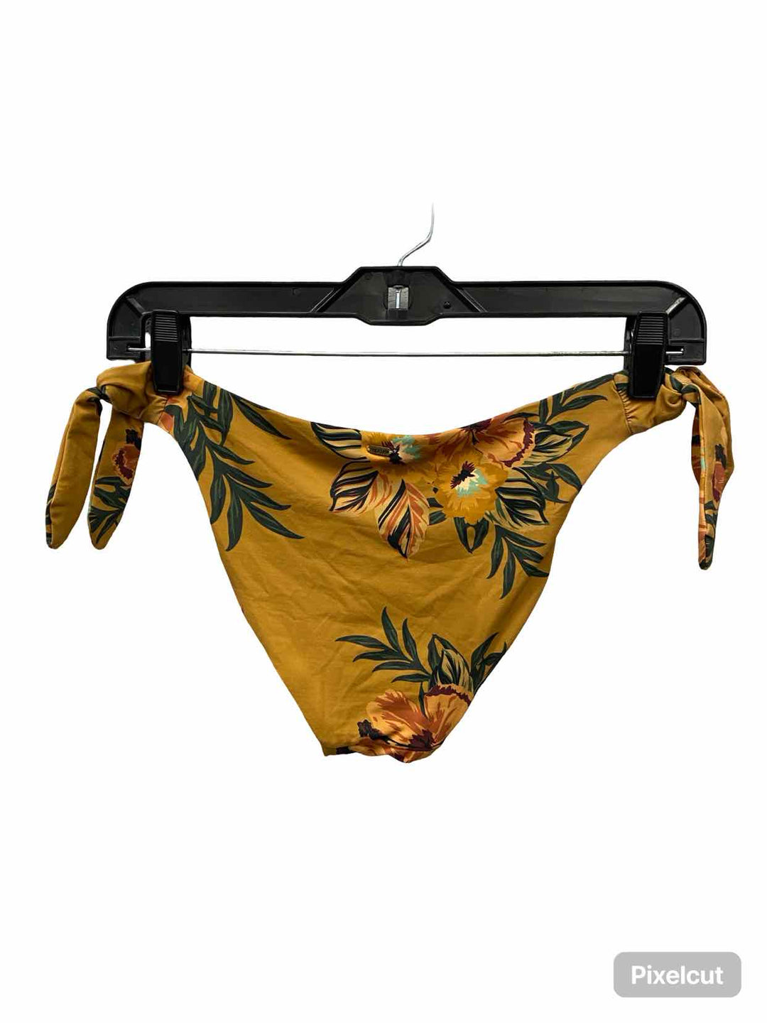 Ripcurl Size M Yellow Floral Swimsuit Bottom