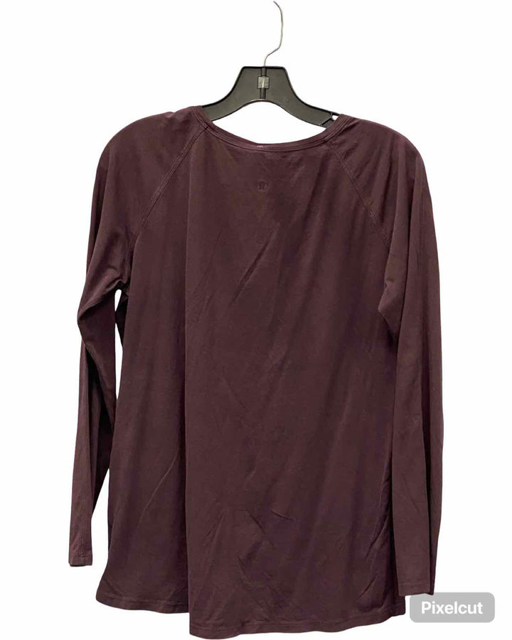 Lululemon Size 8 Purple Long Sleeve Shirts