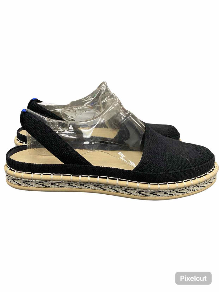 Rothy's Shoe Size 9.5 Black NWOT D'Orsay Espadrille Flats