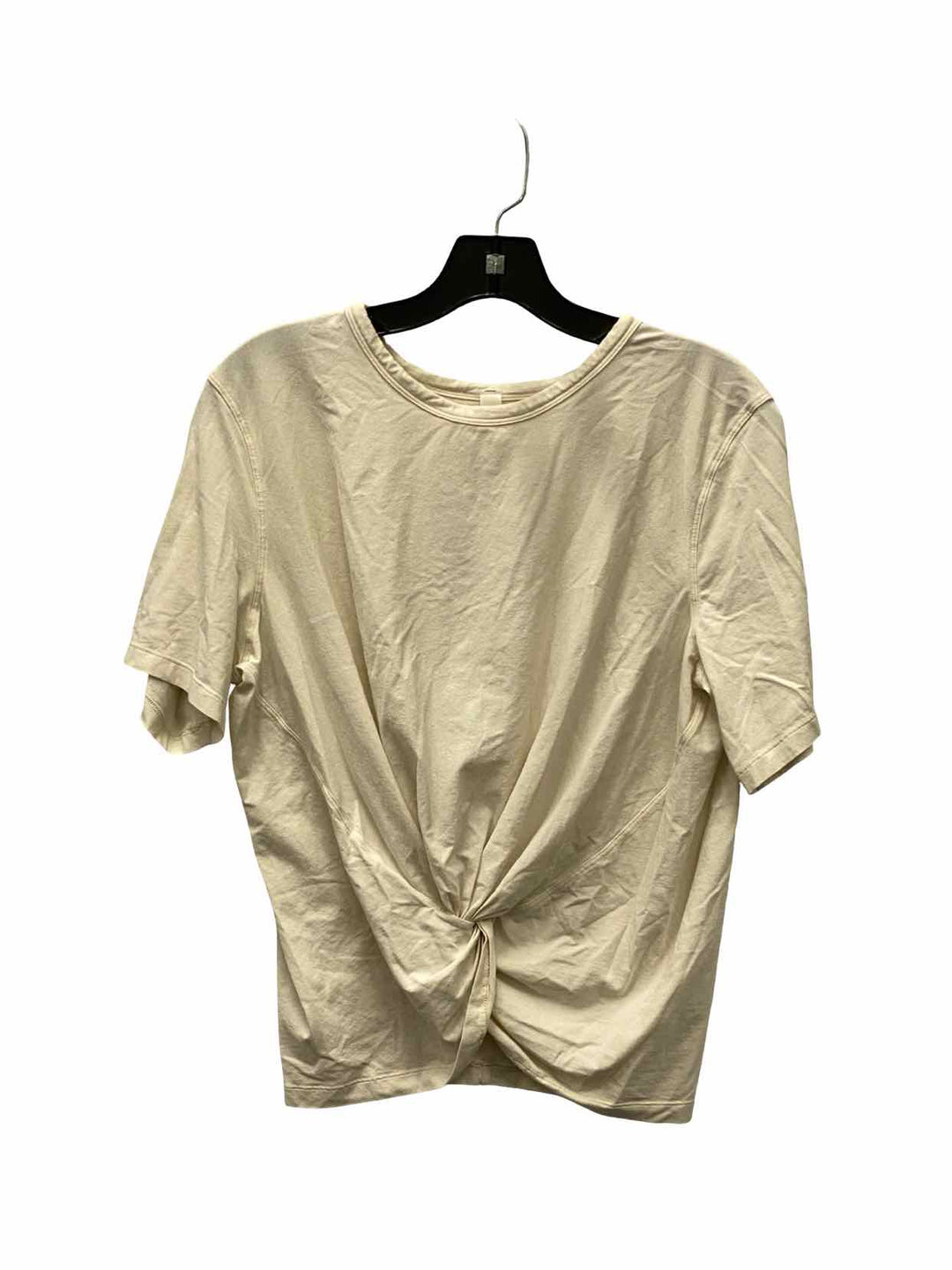 Lululemon Size 10 Cream Short Sleeve Shirts