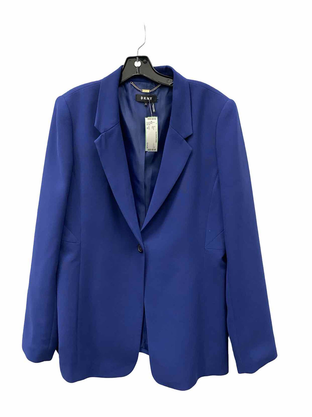 DKNY Size 14 Blue Blazer