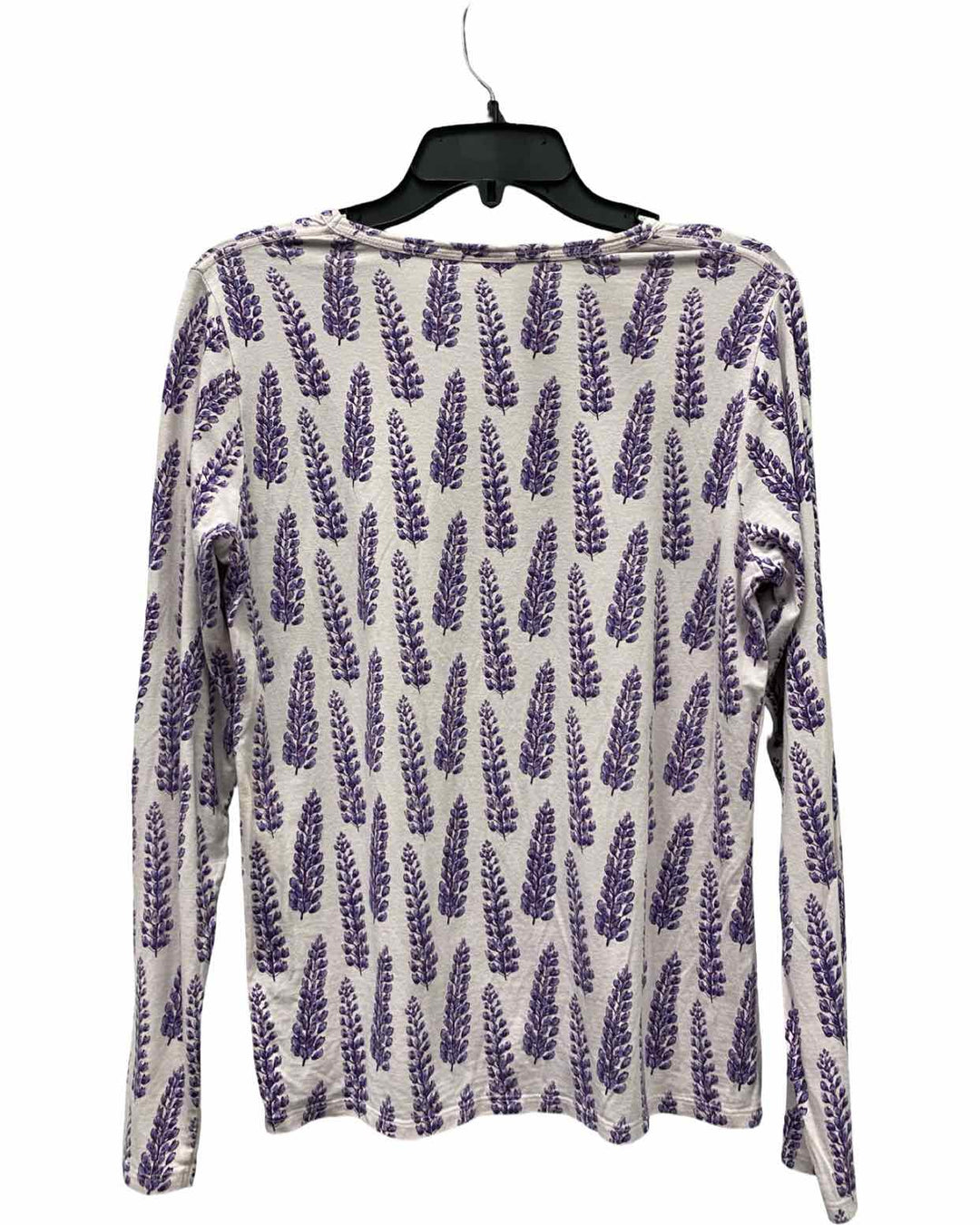 Salmon Sisters Size M Lavender lupine Long Sleeve Shirts