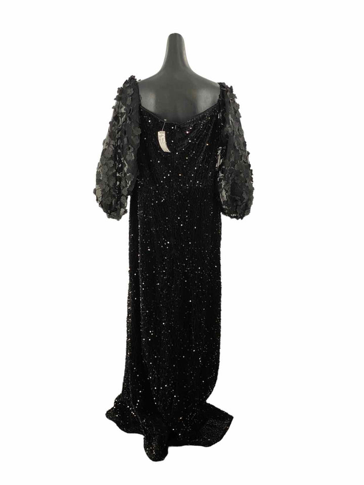 Unknown Brand Size 2XL Black sequined Dress