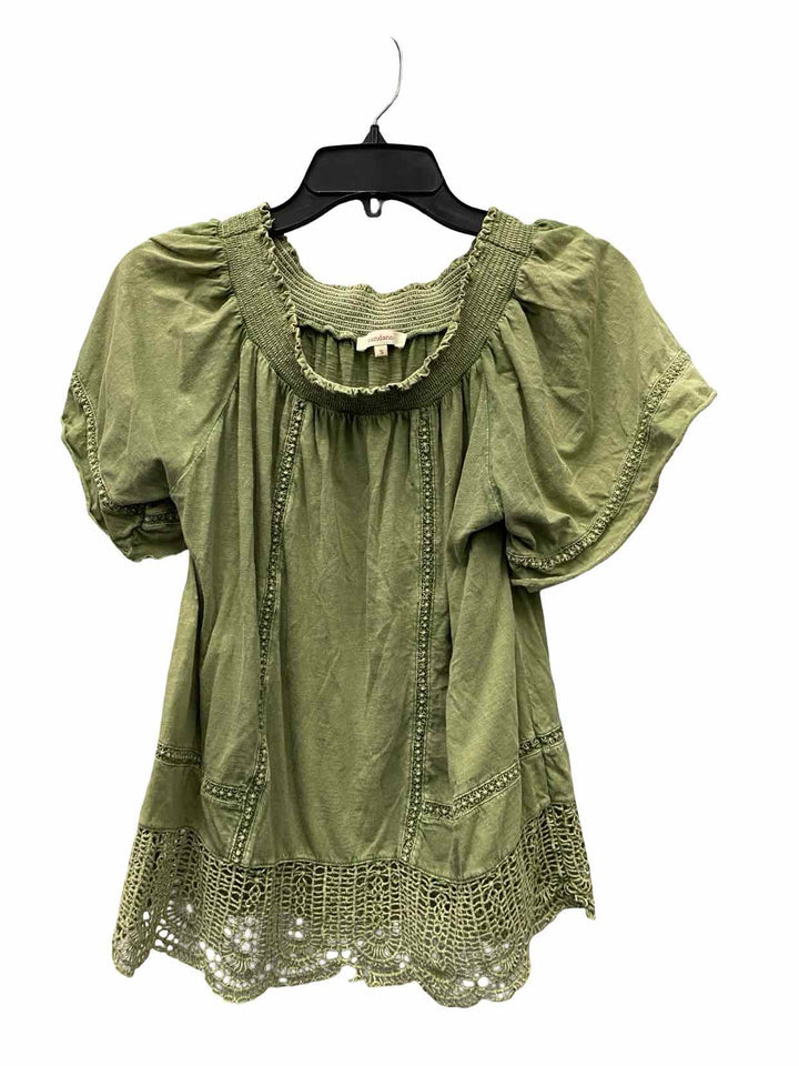 Sundance Size S Green Short Sleeve Shirts