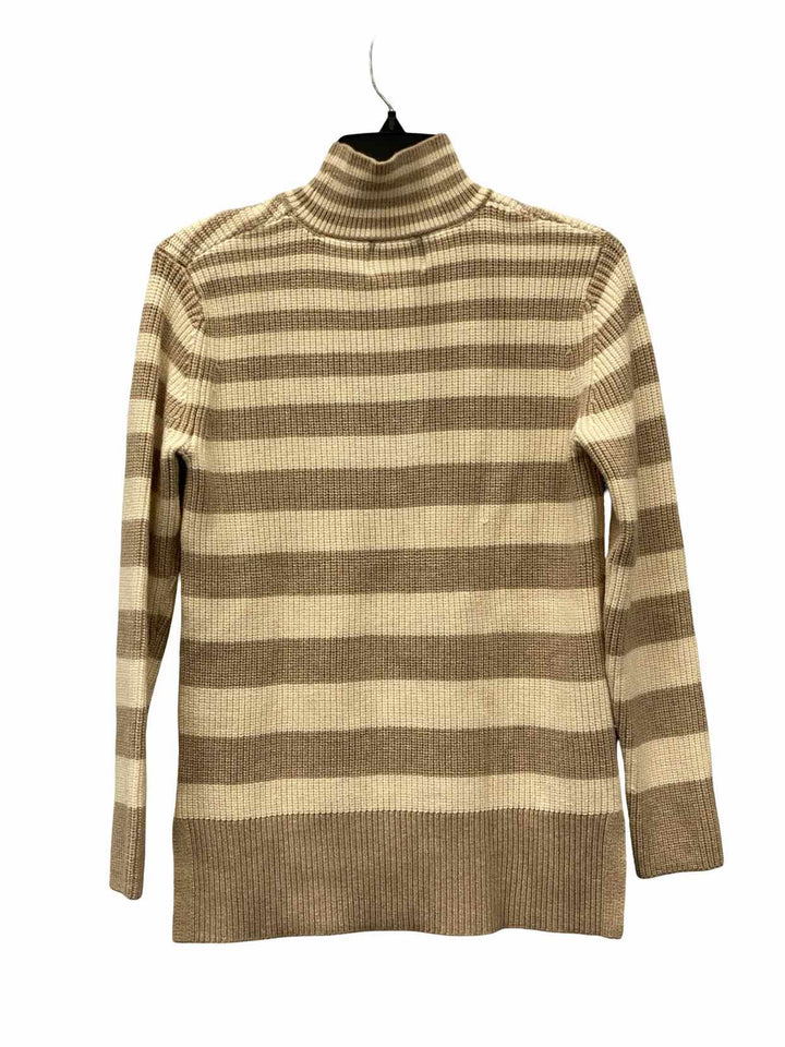 Industry Size XL Cream Beige Stripe Sweater