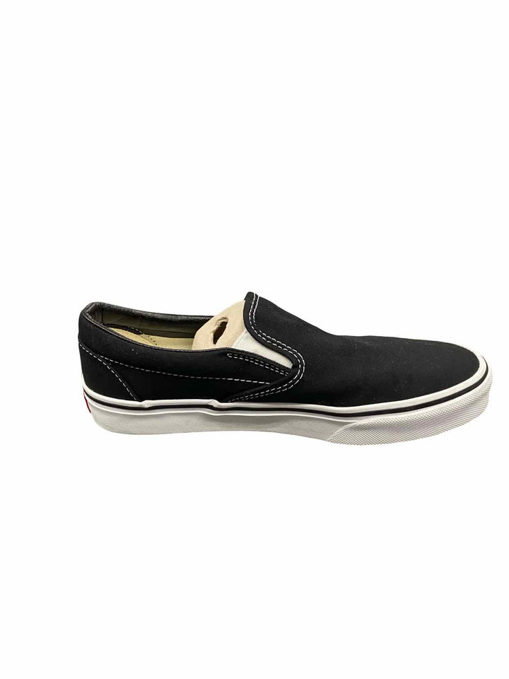 Vans Shoe Size 8 Black Classic Slip On Sneakers