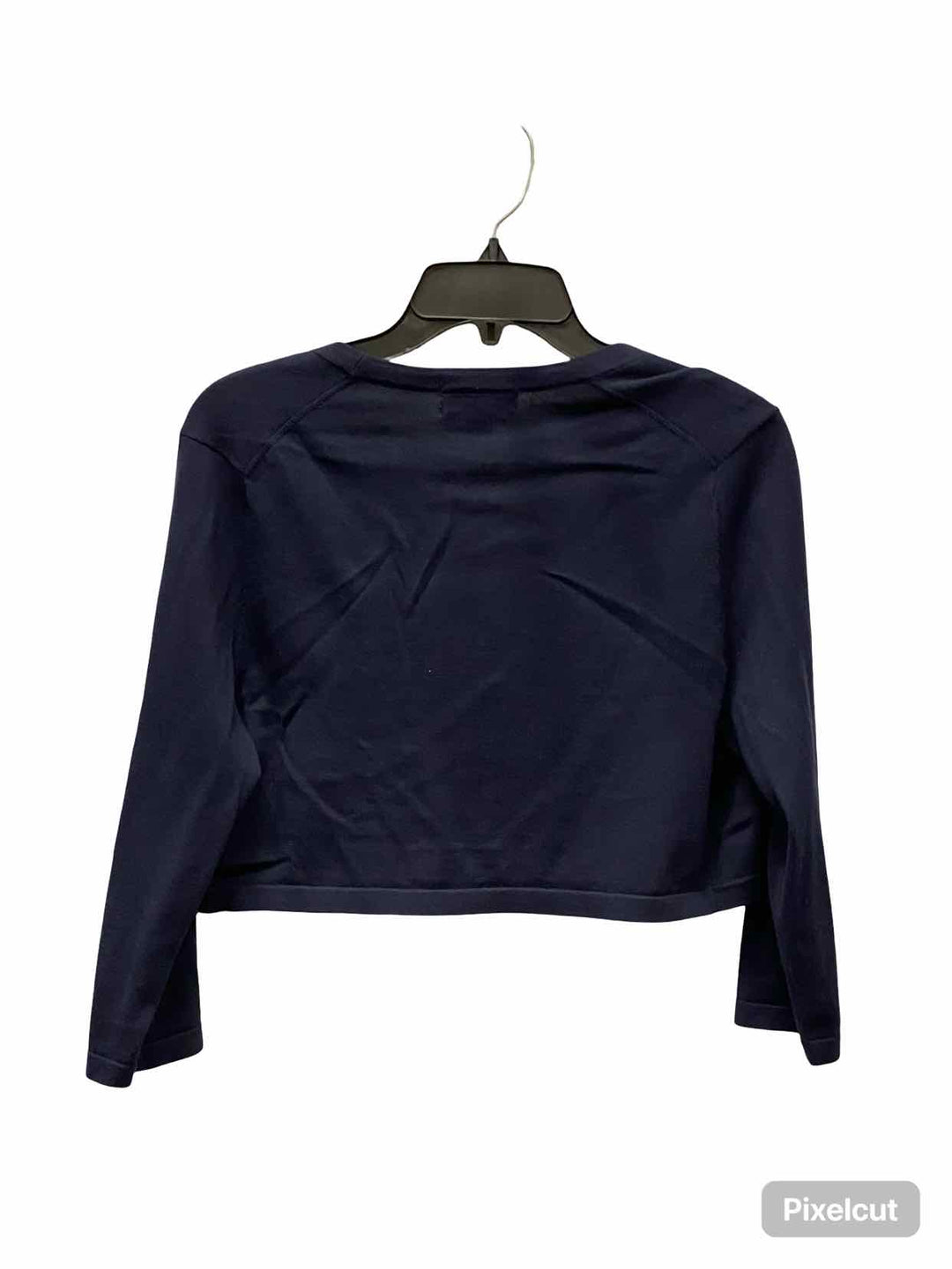 Lands End Size S Navy Cotton Long Sleeve Shirts