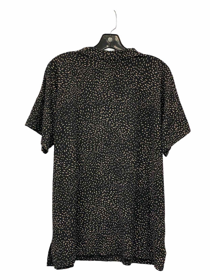 RATIA Size M Black Short Sleeve Shirts