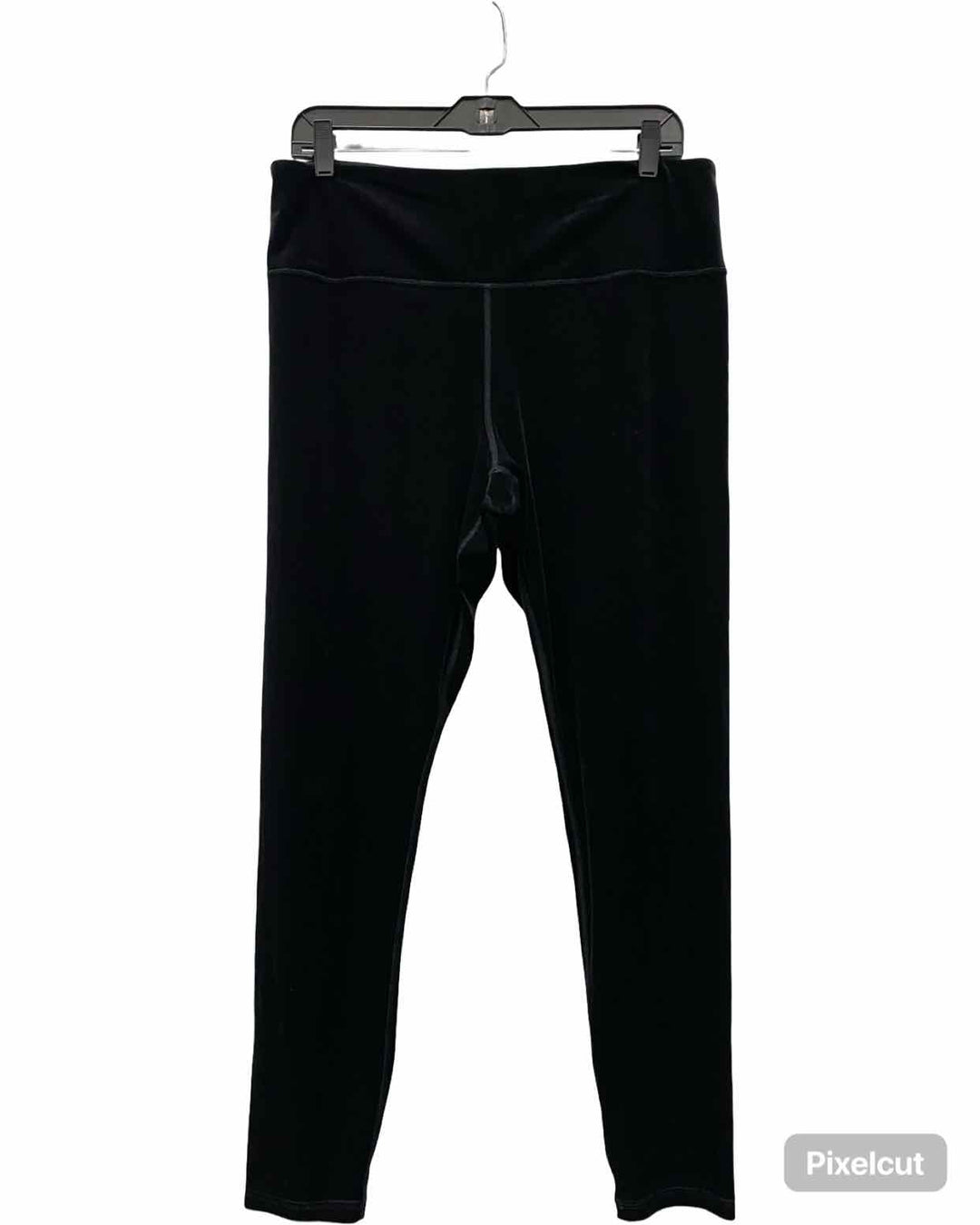 Athleta Size XL Black Velvet Pants
