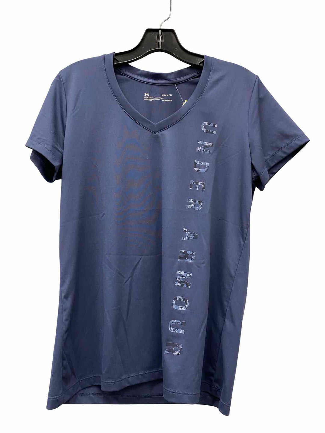 Under Armour Size M Blue Athletic Short Sleeve