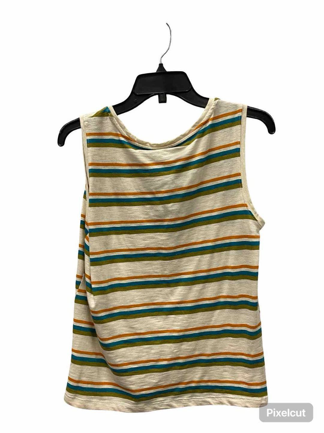Toad & Co. Size S Cream Multi Stripe Tank Top