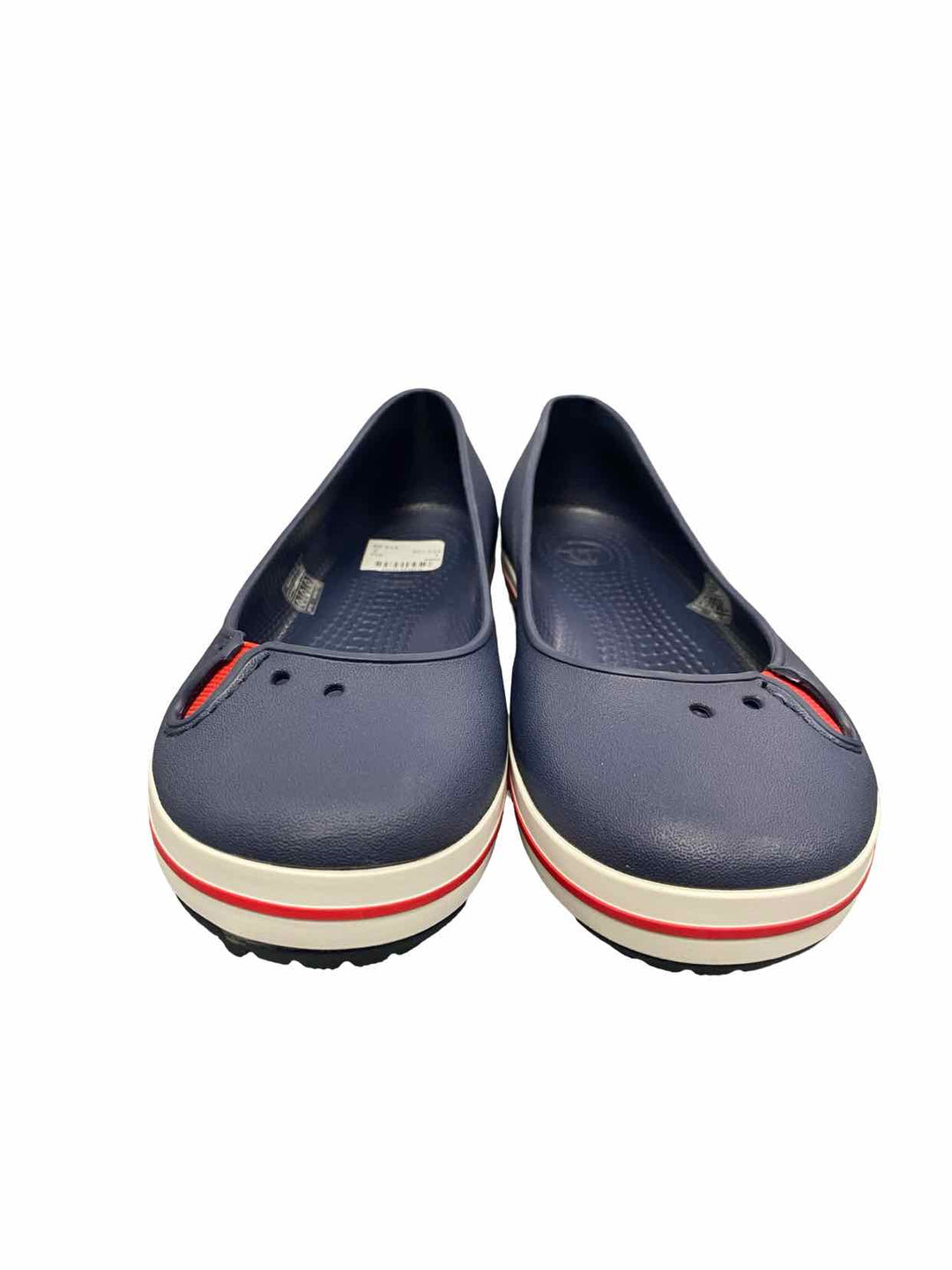 Crocs Shoe Size 6 Navy Crocband Flats