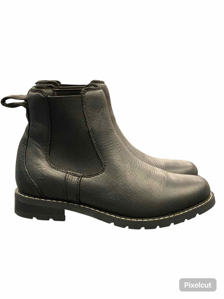 Ariat Shoe Size 36 Black Leather Wexford H20: Waterproof NWOT Boots(Ankle)