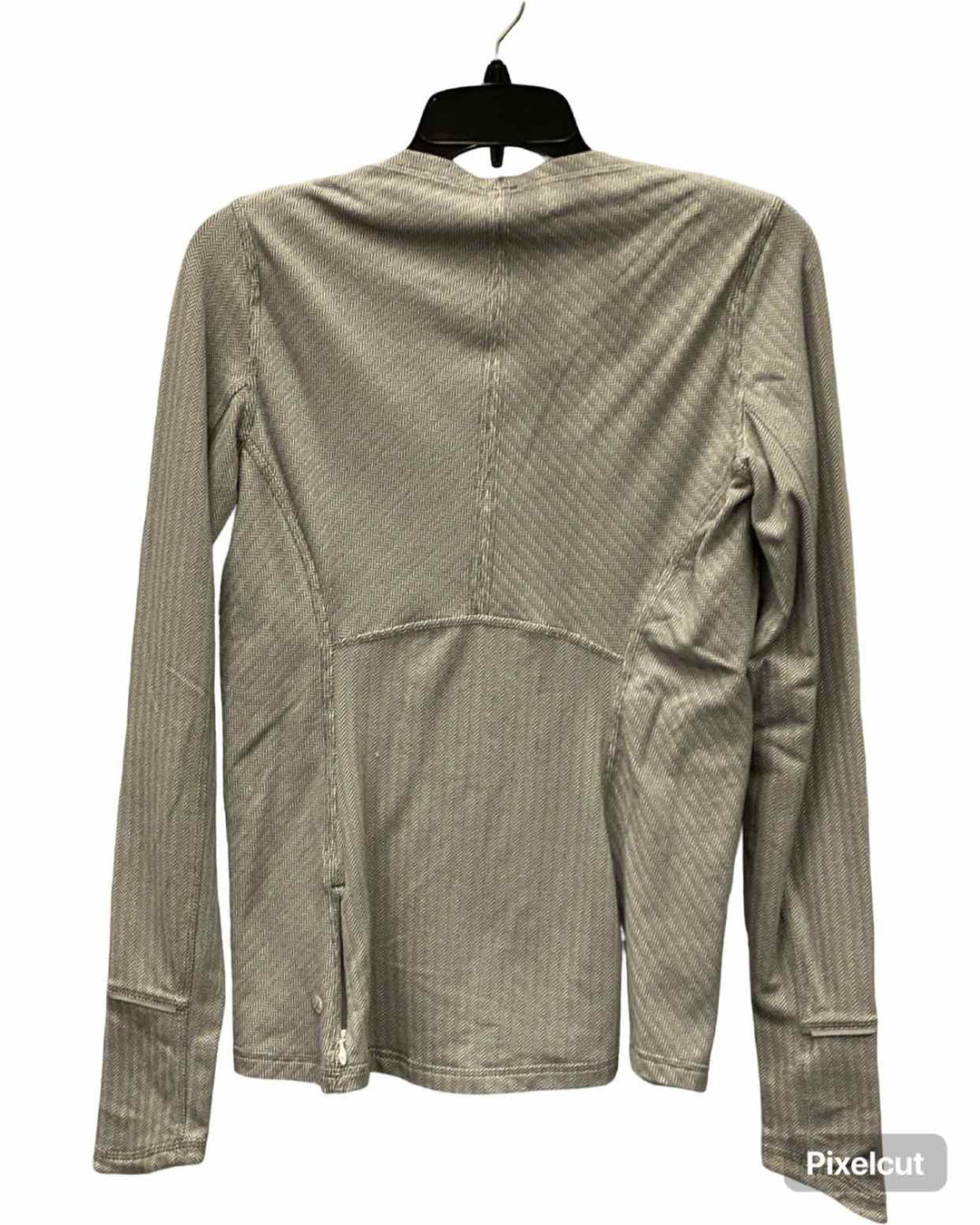 Lululemon Size 8 Grey Athletic Long Sleeve