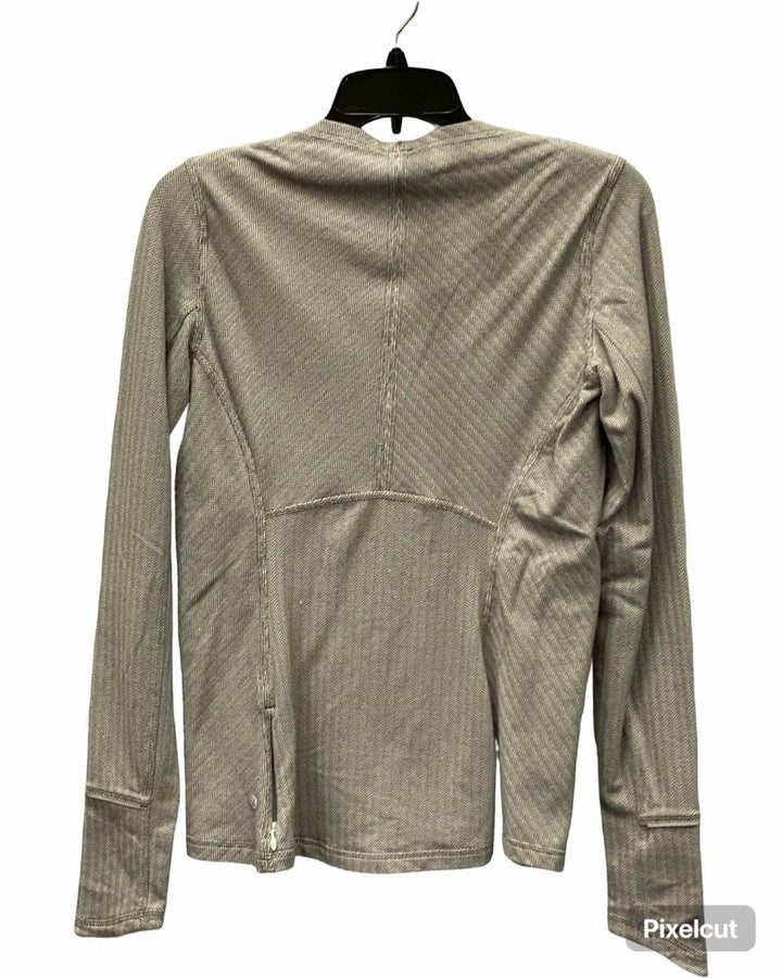 Lululemon Size 8 Grey Athletic Long Sleeve