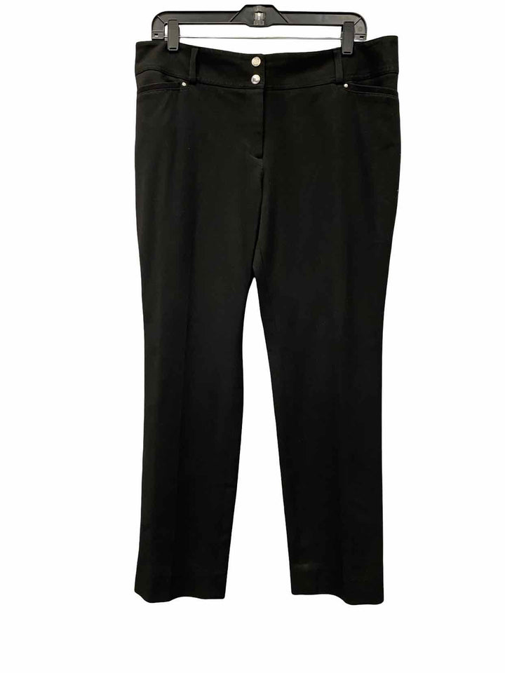 White House Black Market Size 14S Black Pants