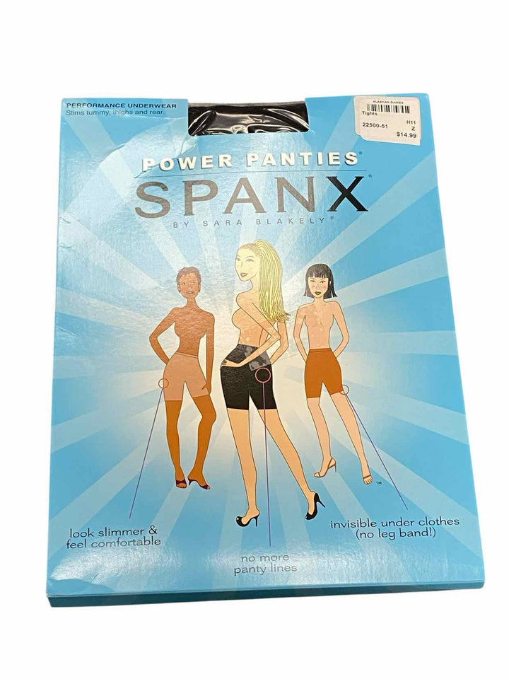 Spanx Black Power Panties Tights