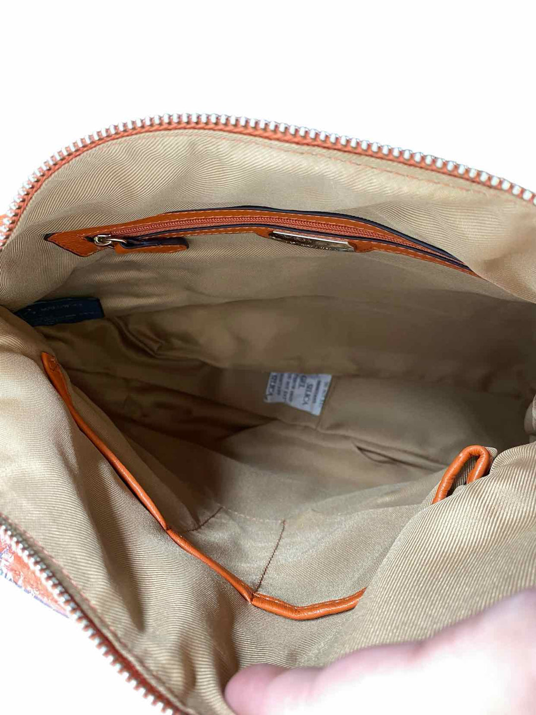 B Makowsky Orange NWT Purse