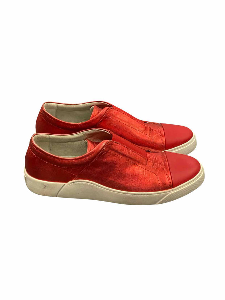 CLOUD Shoe Size 38 Red Leather Elana Sneakers