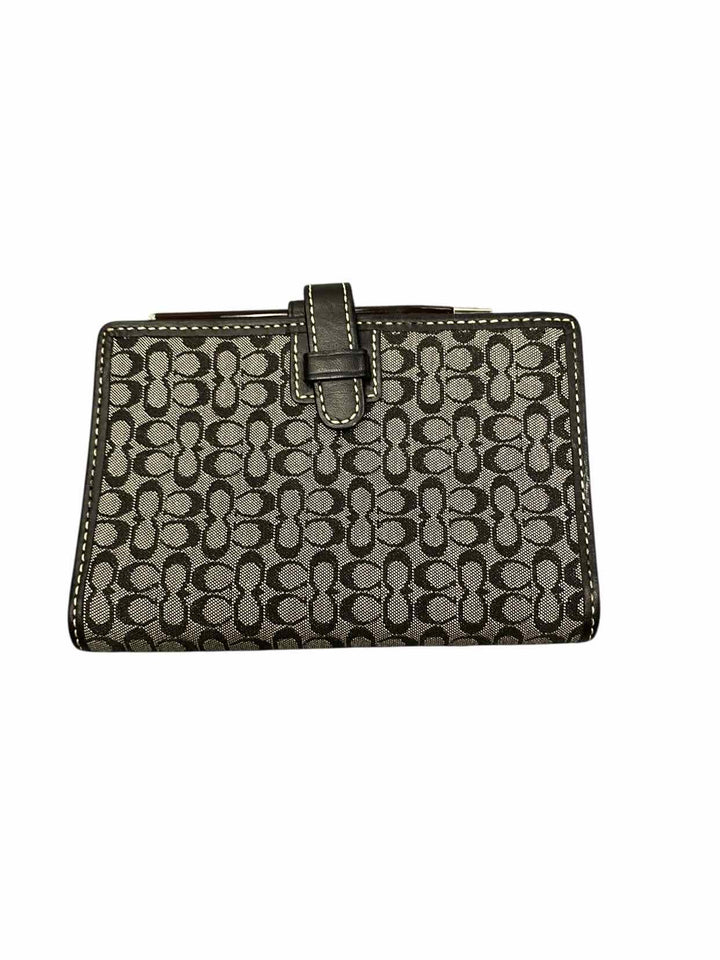 COACH Black Wallet
