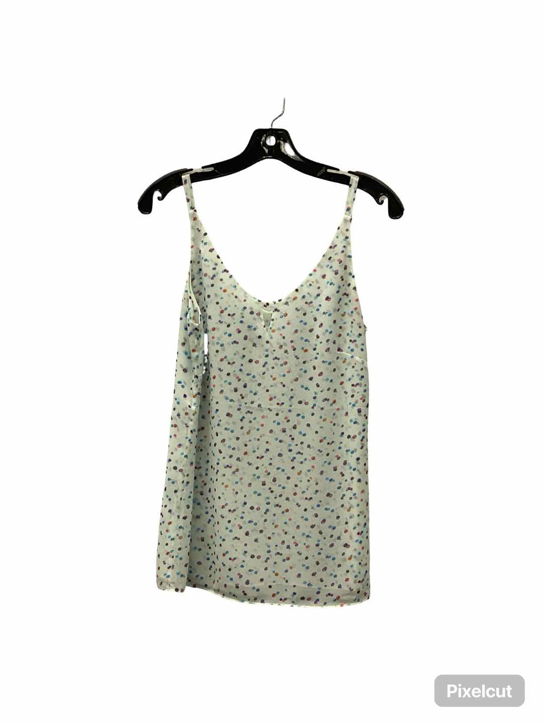 Cabi Size XS Blue Polka Dot Tank Top
