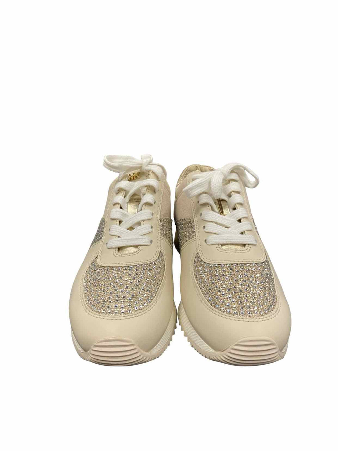 Michael Kors Shoe Size 6.5 Cream Allie Wrap Sneakers