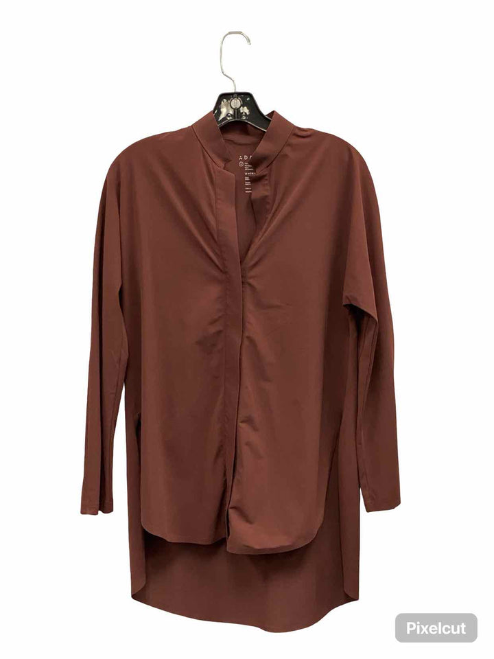A DAY Size S Red Long Sleeve Shirts