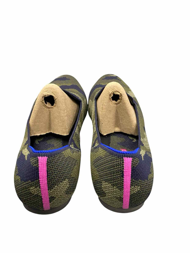 Rothy's Shoe Size 10 Green Flats