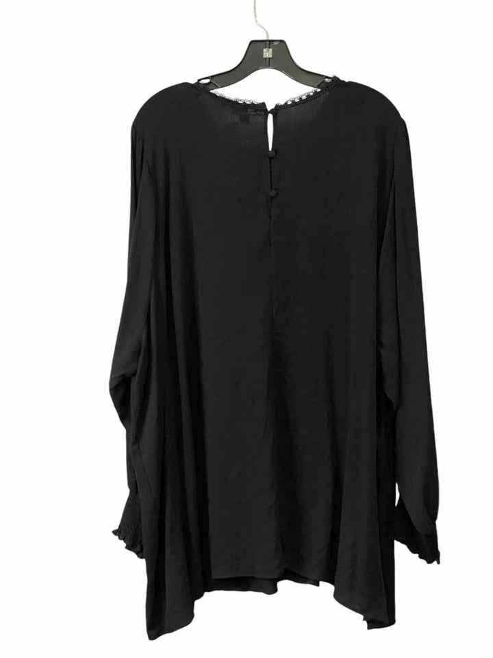 Torrid Size 5 Black Long Sleeve Shirts