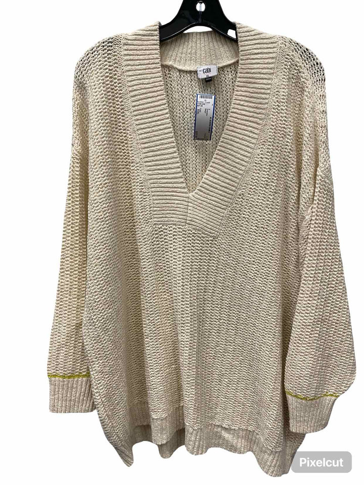 Cabi Size XXL Beige Sweater