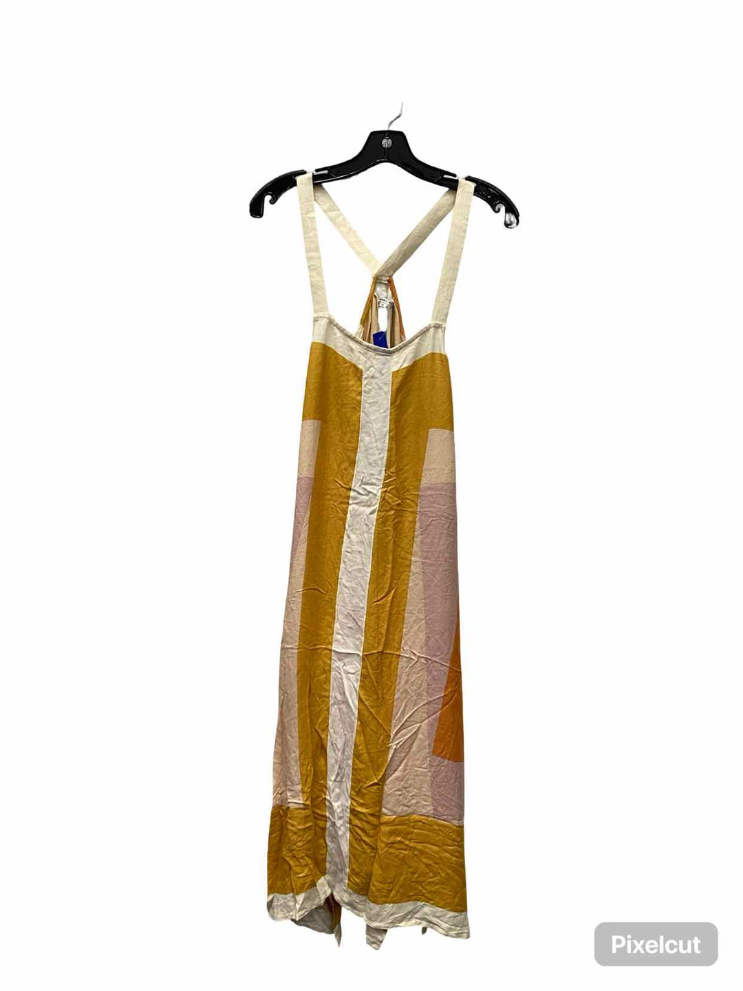 O'Neill Size XS Beige Yellow Print Dress