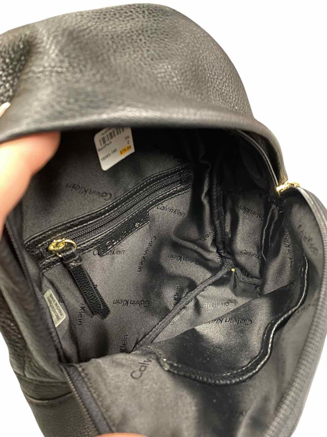 Calvin Klein Black BackPack