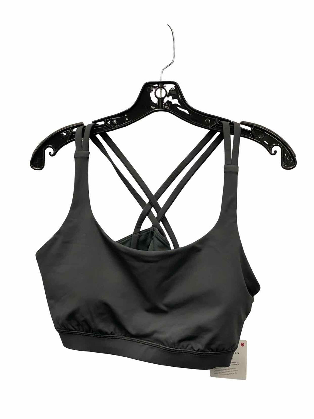 Lululemon Size 12 Gray Athletic Bra