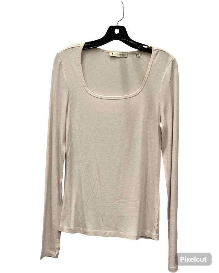 American Tall Size M Light Pink Long Sleeve Shirts