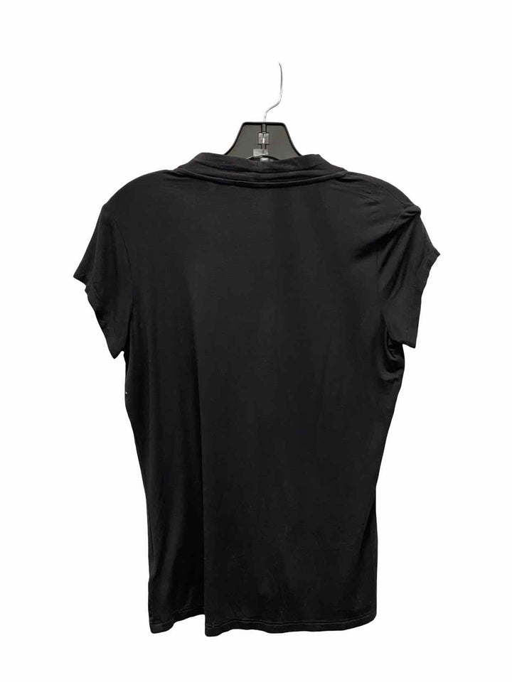 Tahari Size S Black Short Sleeve Shirts