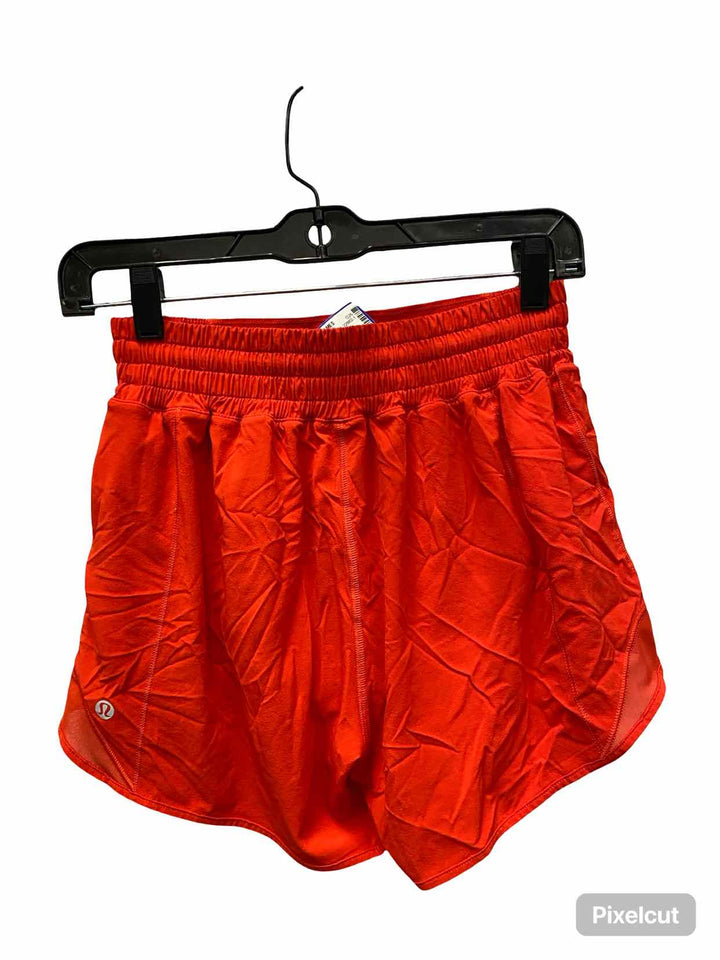 Lululemon Size 4 Red Athletic Shorts