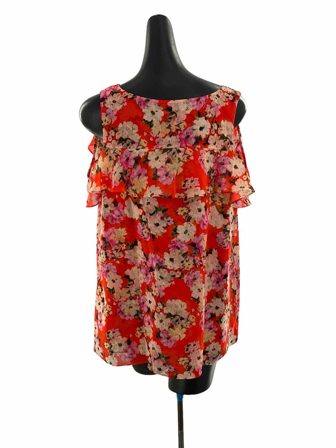 Cabi Size XL Red Multi Floral Tank Top