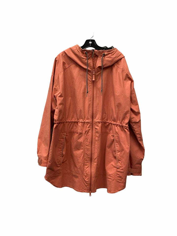 Columbia Size XL Dark coral Sage Lake Long Lined Jacket (Outdoor)