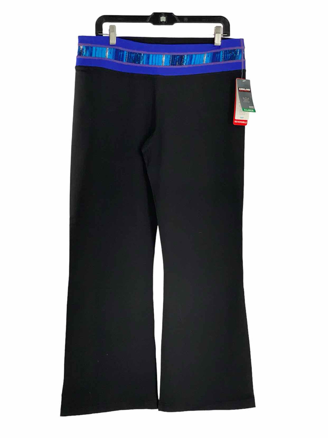 Kirkland Size XL Black Reversible NWT Athletic Pants